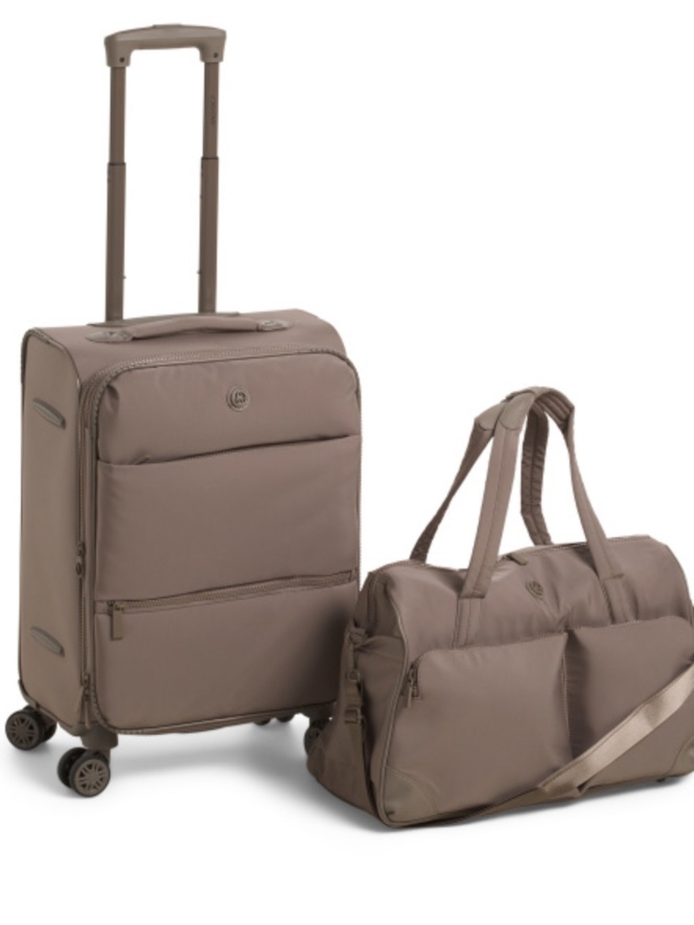 Joan & David Travel Luggage Set - 2-Piece Carry-On Spinner and Duffel